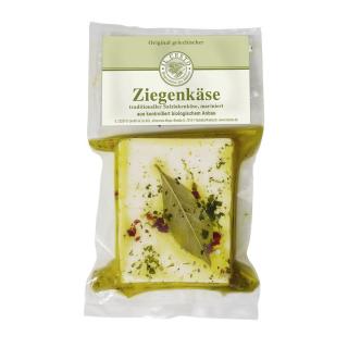Original griechischer Ziegenkäse, mariniert