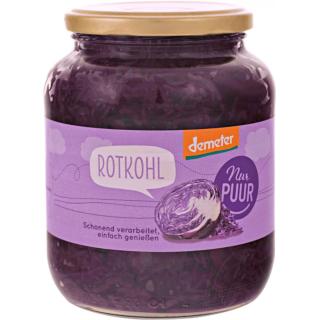 Rotkohl im Glas